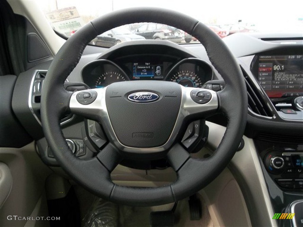 2013 Escape SEL 2.0L EcoBoost - Deep Impact Blue Metallic / Medium Light Stone photo #16