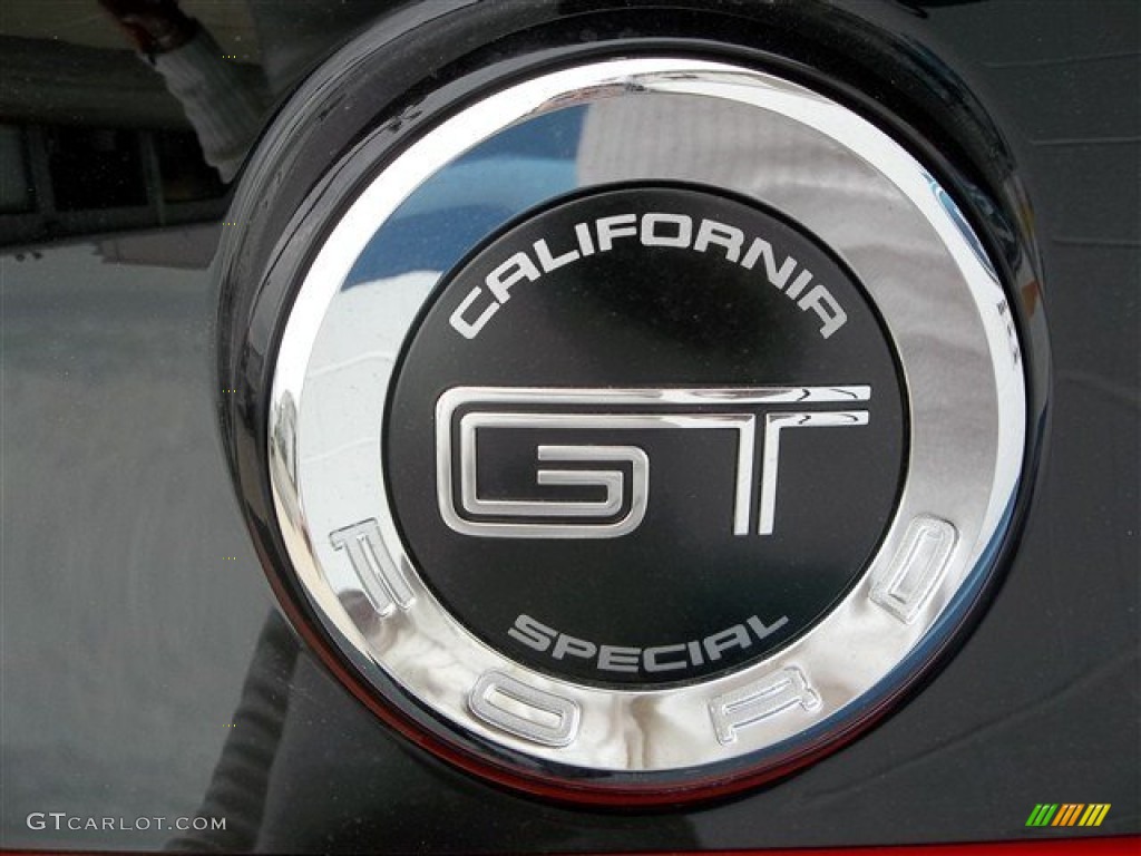 2013 Mustang GT/CS California Special Coupe - Race Red / California Special Charcoal Black/Miko-suede Inserts photo #4