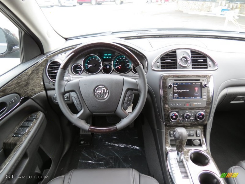 2013 Enclave Leather - Mocha Bronze Metallic / Ebony Leather photo #12