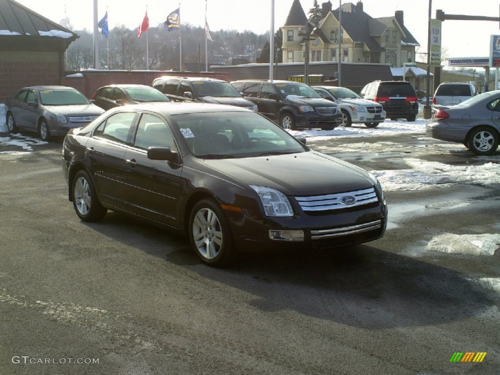 2006 Fusion SEL V6 - Charcoal Beige Metallic / Camel photo #6