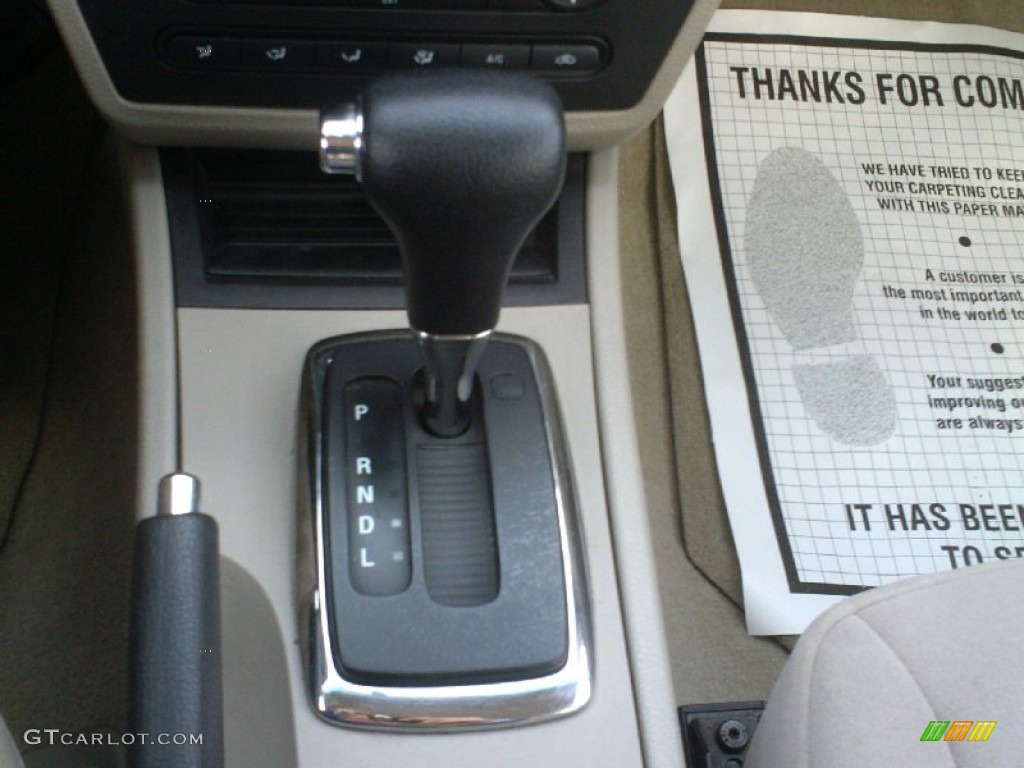 2006 Fusion SEL V6 - Charcoal Beige Metallic / Camel photo #16
