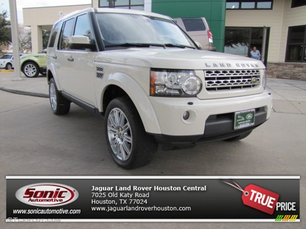 Alaska White Land Rover LR4