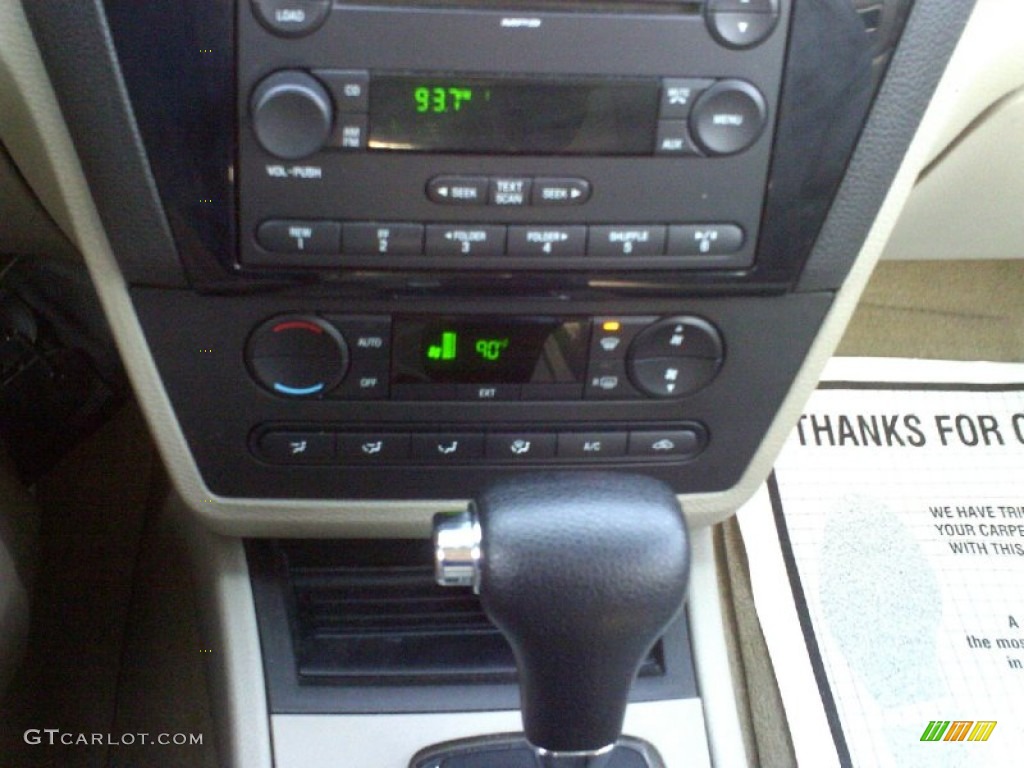 2006 Fusion SEL V6 - Charcoal Beige Metallic / Camel photo #18