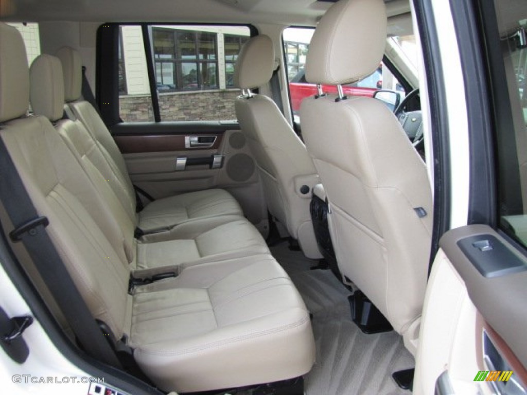 Almond/Nutmeg Interior 2010 Land Rover LR4 V8 Photo #75624714