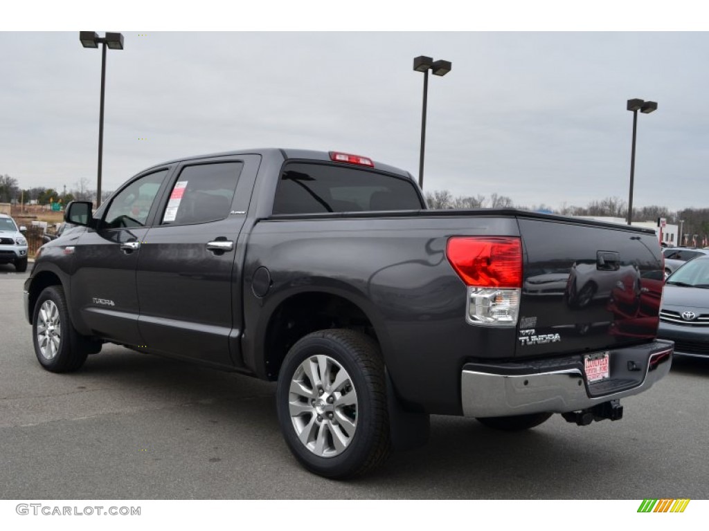 2013 Tundra Platinum CrewMax - Magnetic Gray Metallic / Black photo #3