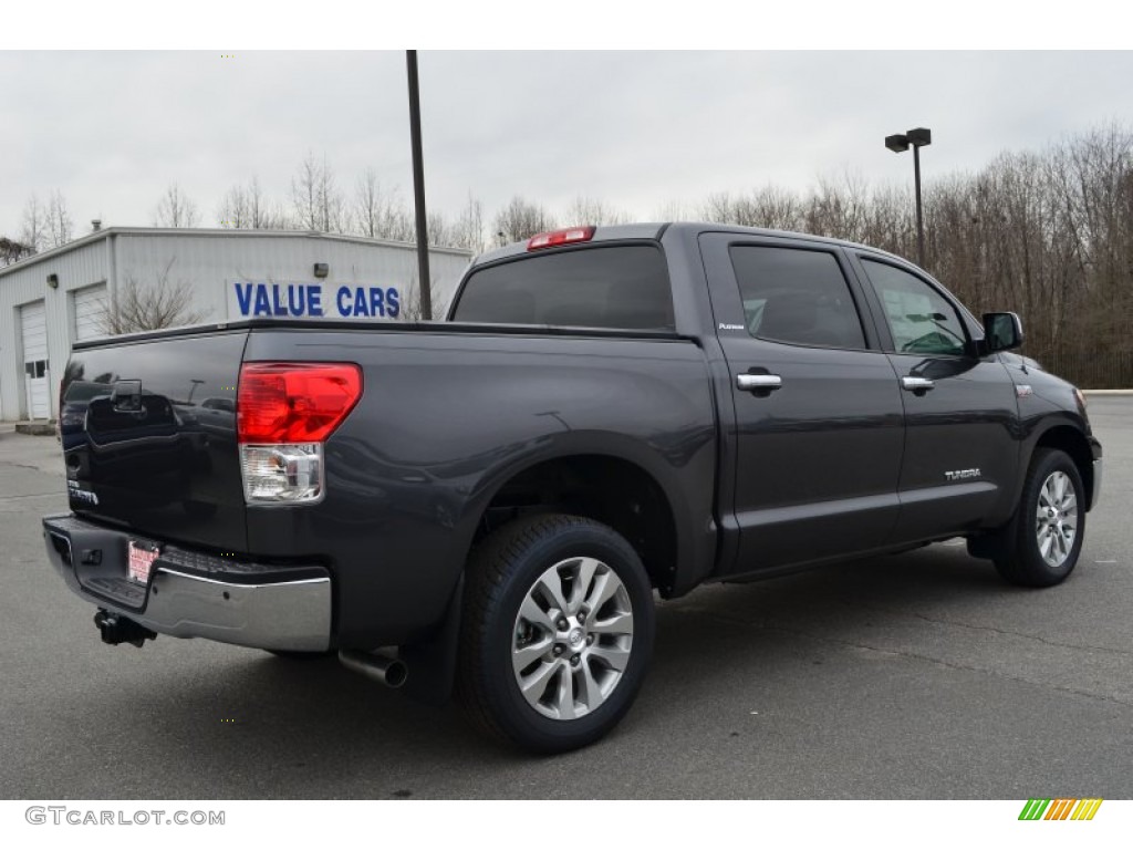 2013 Tundra Platinum CrewMax - Magnetic Gray Metallic / Black photo #5