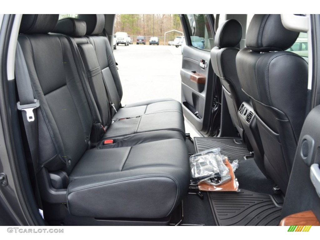 2013 Toyota Tundra Platinum CrewMax Rear Seat Photo #75625092