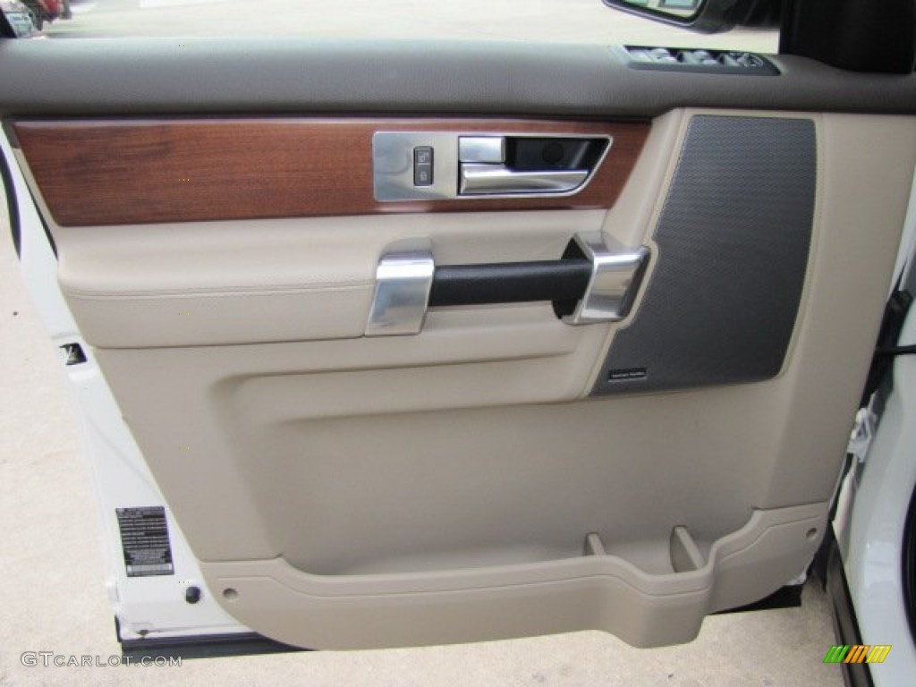 2010 Land Rover LR4 V8 Almond/Nutmeg Door Panel Photo #75625095