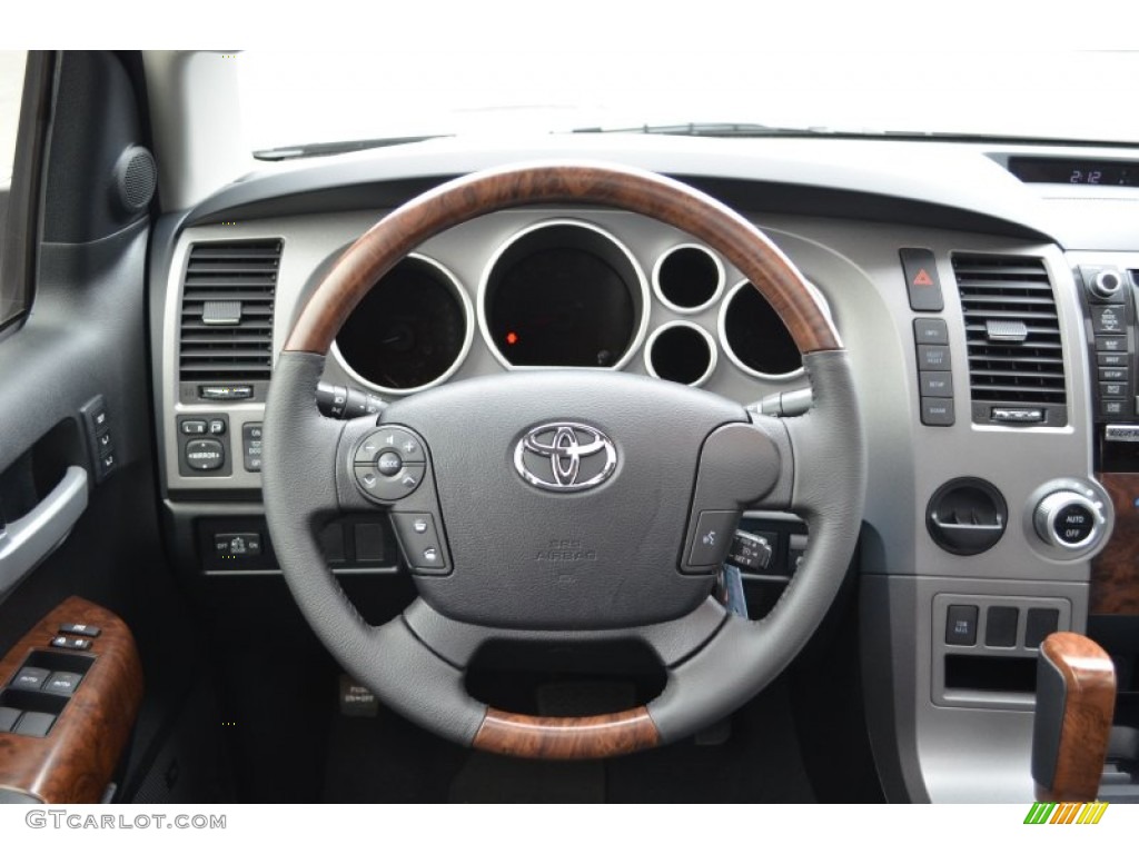 2013 Toyota Tundra Platinum CrewMax Steering Wheel Photos
