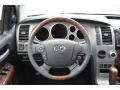 Black 2013 Toyota Tundra Platinum CrewMax Steering Wheel
