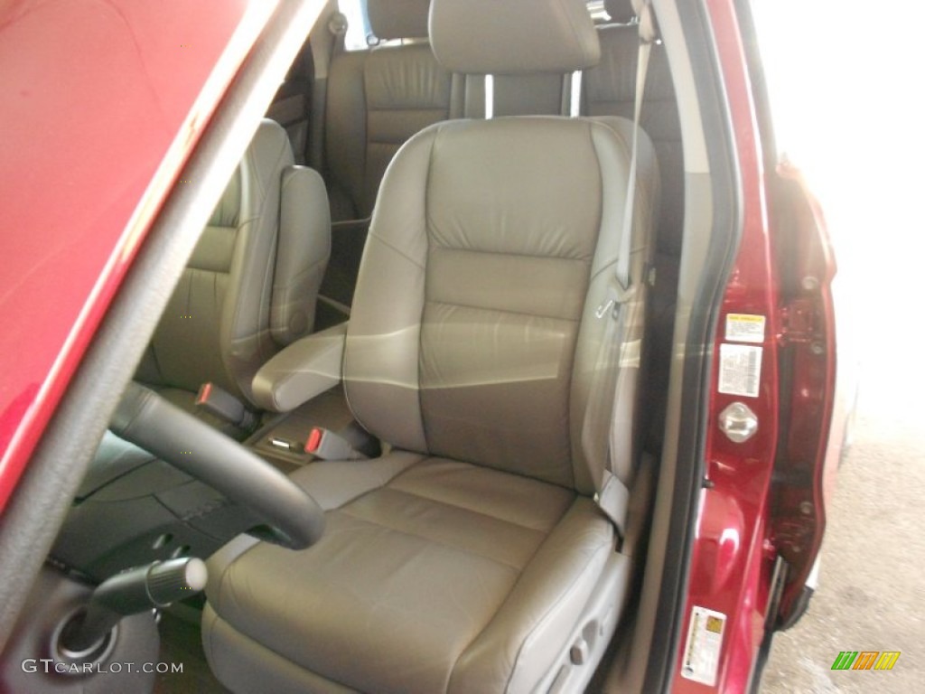 2011 CR-V EX-L 4WD - Tango Red Pearl / Gray photo #6