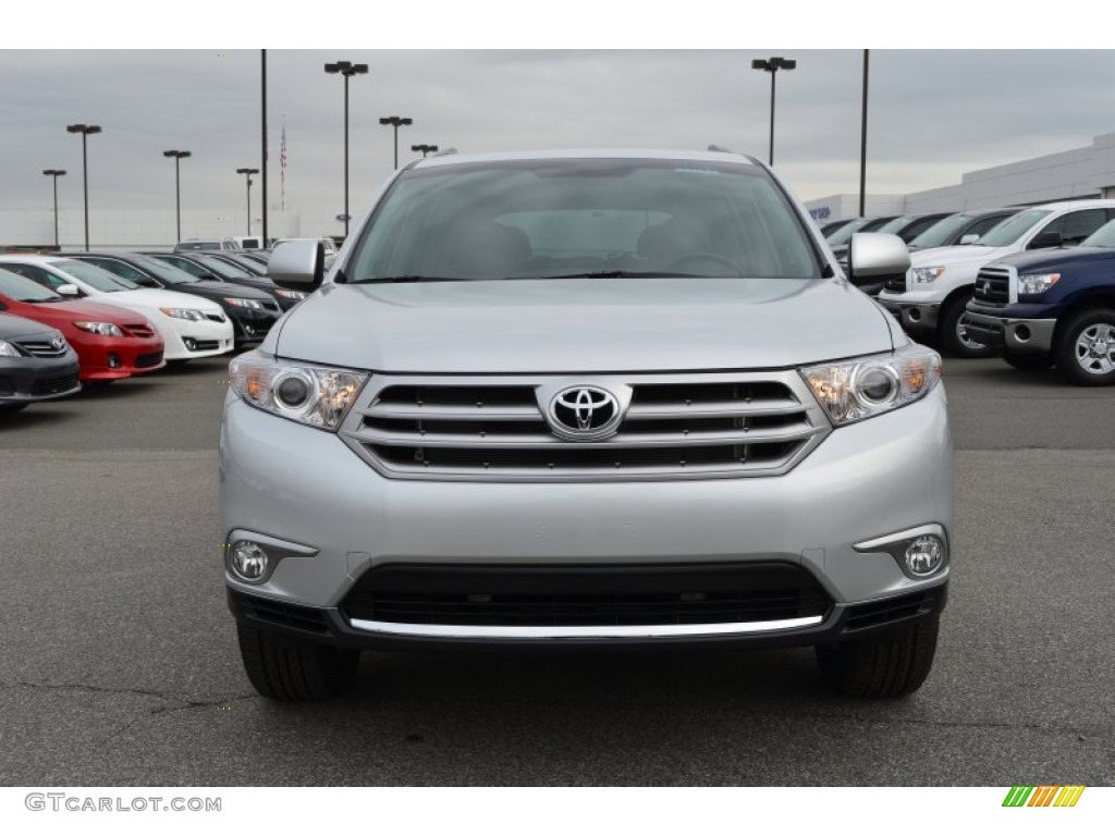 Classic Silver Metallic 2013 Toyota Highlander SE Exterior Photo #75626442