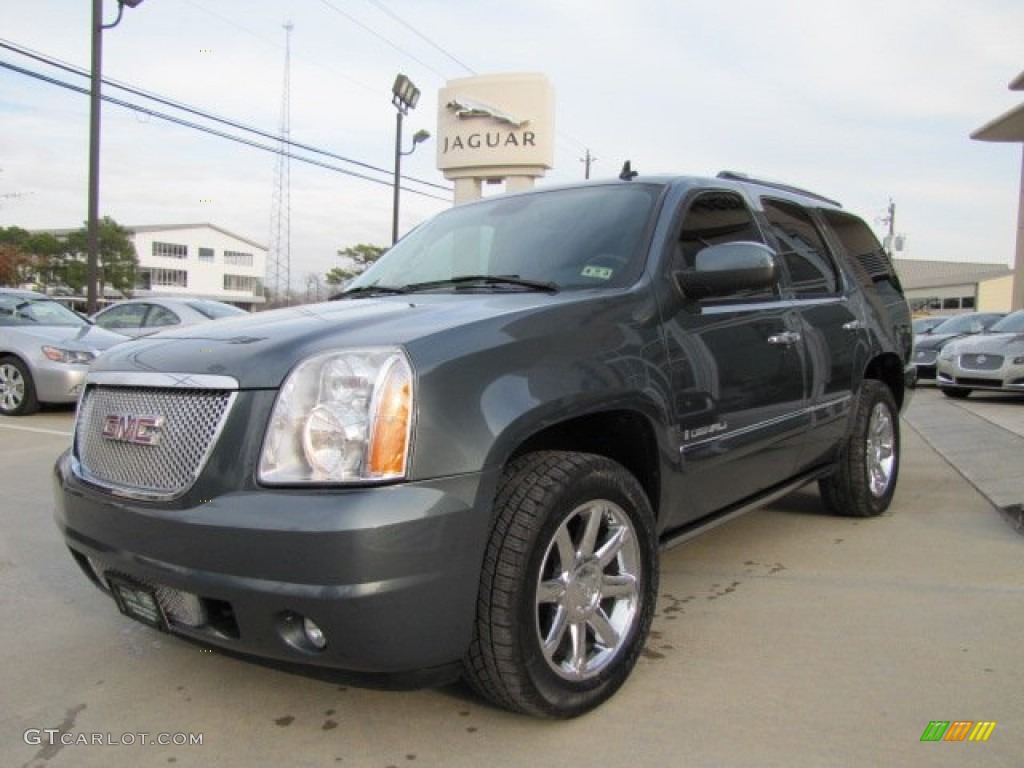 2007 Yukon Denali AWD - Stealth Gray Metallic / Ebony Black photo #5