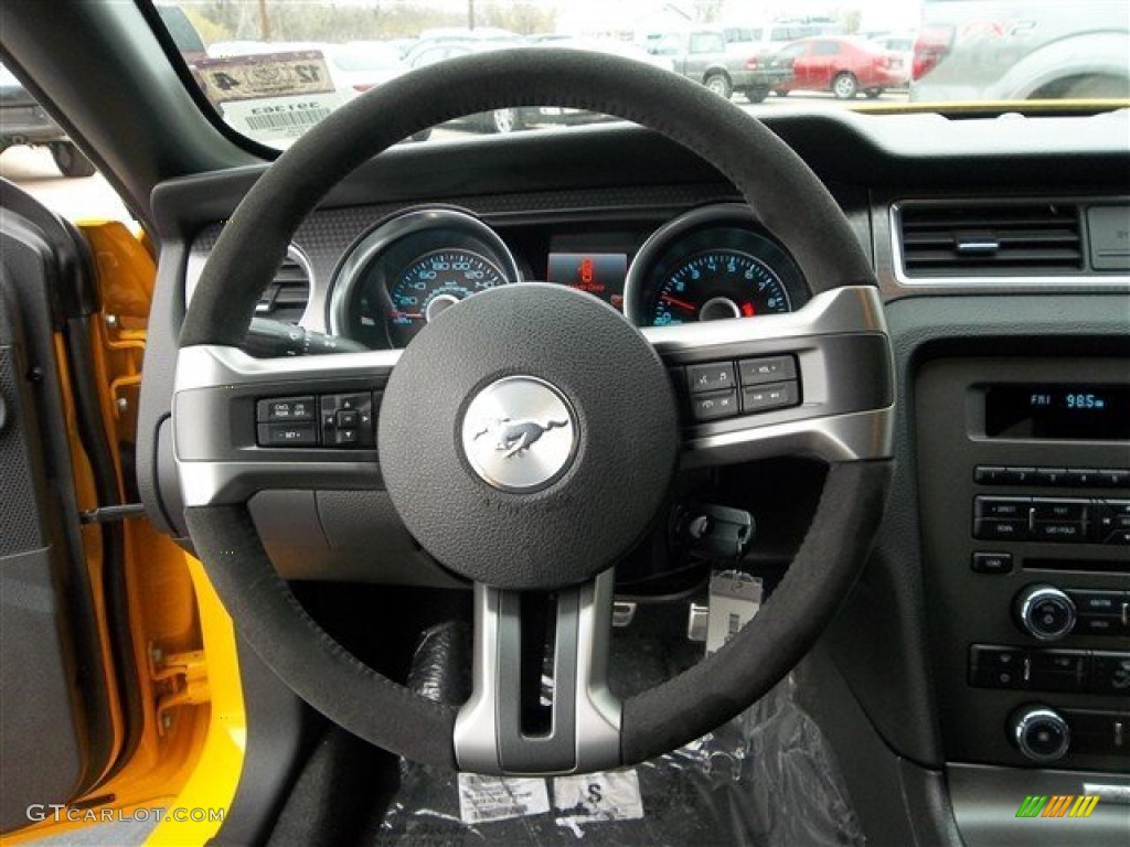 2013 Mustang Boss 302 - School Bus Yellow / Charcoal Black/Recaro Sport Seats photo #12