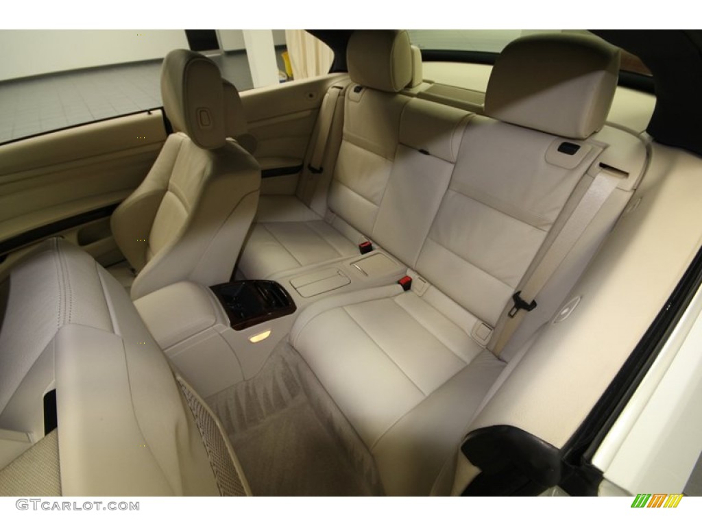 2011 BMW 3 Series 328i Convertible Rear Seat Photo #75629650
