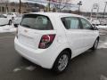 2012 Summit White Chevrolet Sonic LT Hatch  photo #6