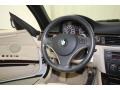 Cream Beige Steering Wheel Photo for 2011 BMW 3 Series #75629890
