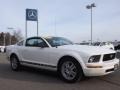 2007 Performance White Ford Mustang V6 Deluxe Coupe  photo #3