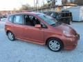 2007 Blaze Orange Metallic Honda Fit Sport  photo #2