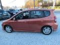 2007 Blaze Orange Metallic Honda Fit Sport  photo #9