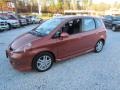 2007 Blaze Orange Metallic Honda Fit Sport  photo #10