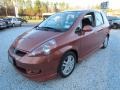 2007 Blaze Orange Metallic Honda Fit Sport  photo #11