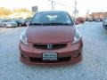 2007 Blaze Orange Metallic Honda Fit Sport  photo #12