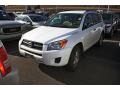 Super White 2010 Toyota RAV4 I4 4WD Exterior