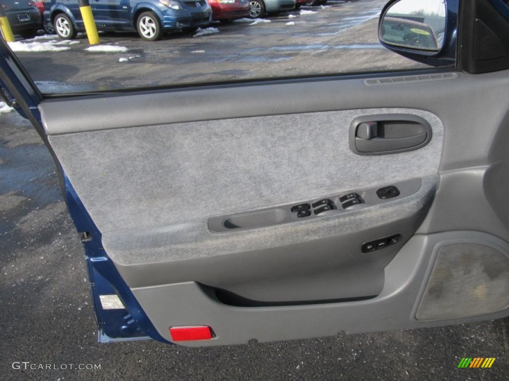 2003 Optima LX - Imperial Blue / Gray photo #7