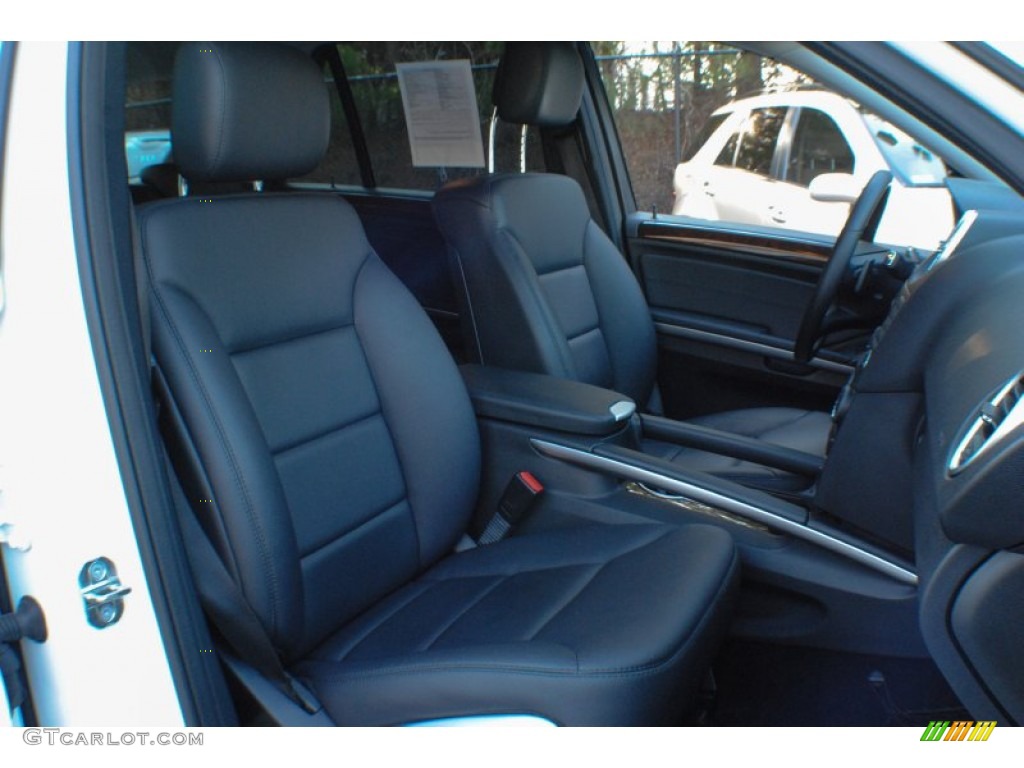 Black Interior 2010 Mercedes-Benz ML 350 4Matic Photo #75631958