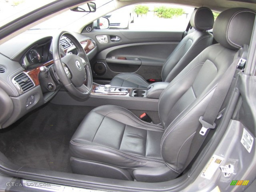 Warm Charcoal Interior 2010 Jaguar XK XK Coupe Photo #75632242