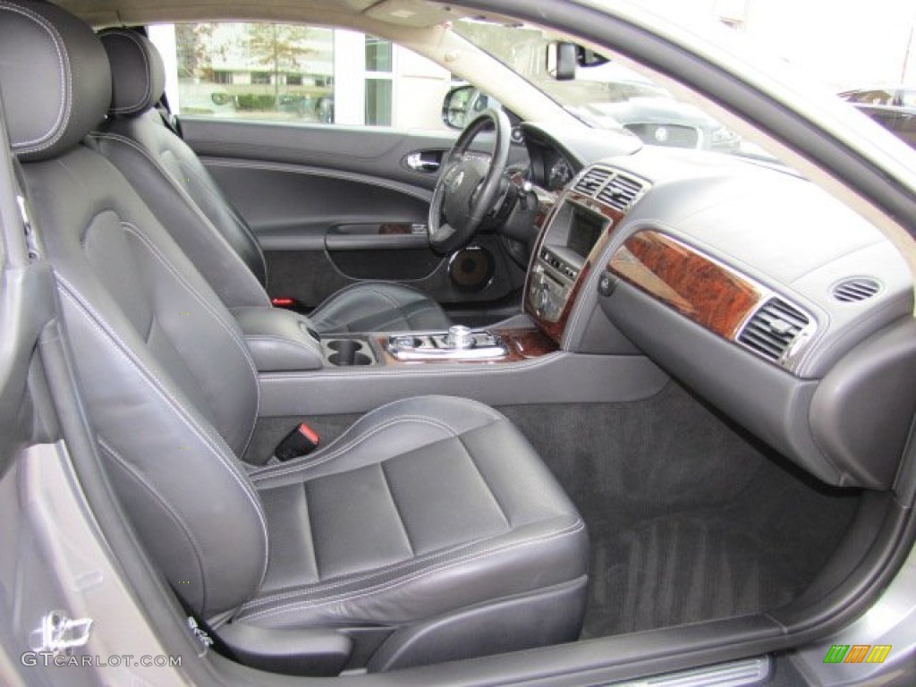 Warm Charcoal Interior 2010 Jaguar XK XK Coupe Photo #75632277