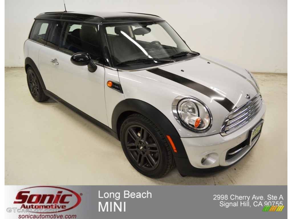 White Silver Metallic Mini Cooper