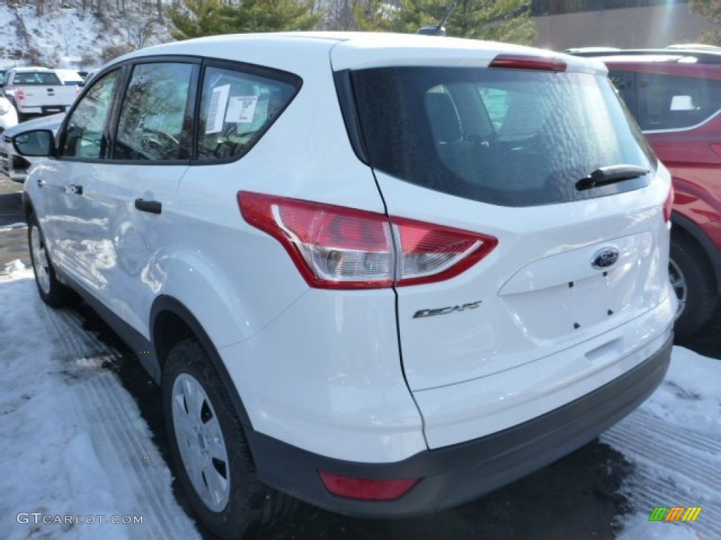 2013 Escape S - Oxford White / Charcoal Black photo #2