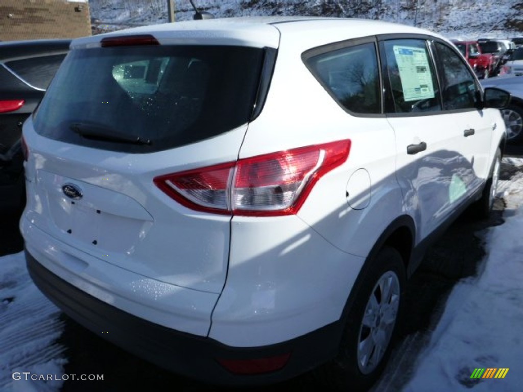 2013 Escape S - Oxford White / Charcoal Black photo #4