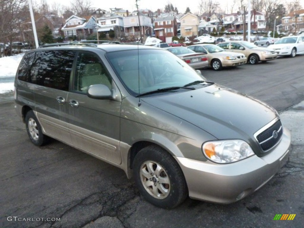 2004 Sedona EX - Sage Green / Gray photo #3