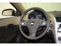 Cocoa/Cashmere 2009 Chevrolet Malibu Hybrid Sedan Steering Wheel