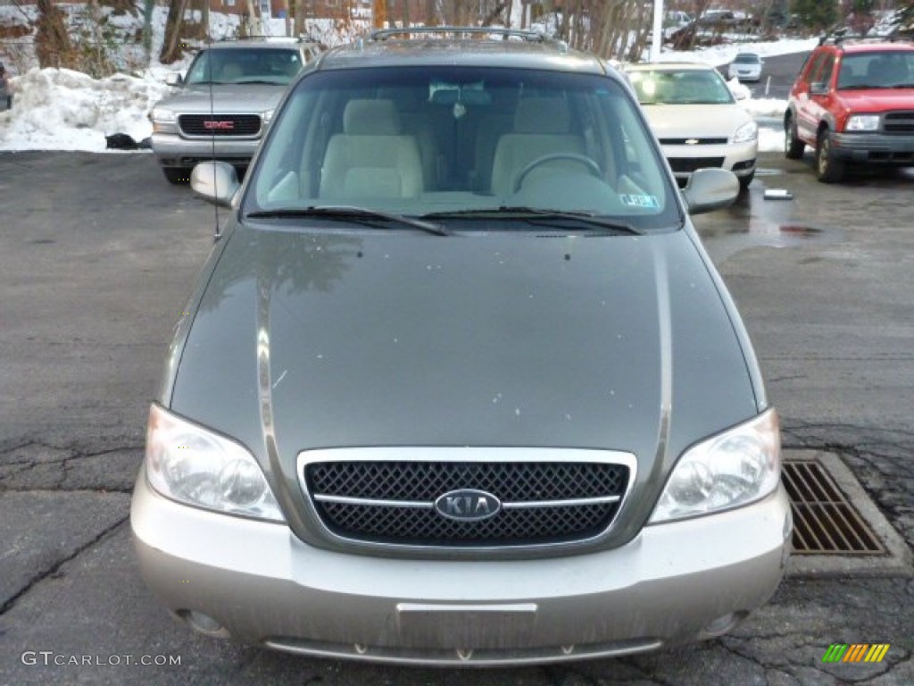 2004 Sedona EX - Sage Green / Gray photo #14