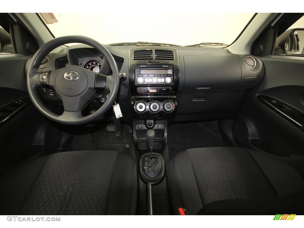 2008 Scion xD Standard xD Model Charcoal Gray Dashboard Photo #75633190