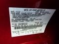 RR: Ruby Red Metallic 2013 Ford Flex SEL AWD Color Code