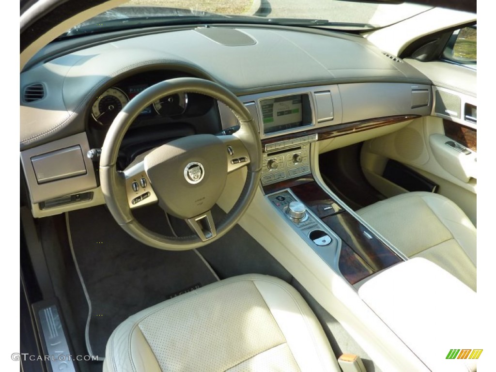 Ivory/Oyster Interior 2009 Jaguar XF Premium Luxury Photo #75633957