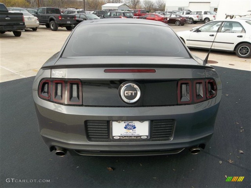 2013 Mustang GT Coupe - Sterling Gray Metallic / Charcoal Black photo #3