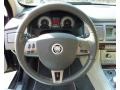 Ivory/Oyster 2009 Jaguar XF Premium Luxury Steering Wheel