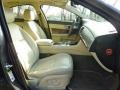 Ivory/Oyster 2009 Jaguar XF Premium Luxury Interior Color