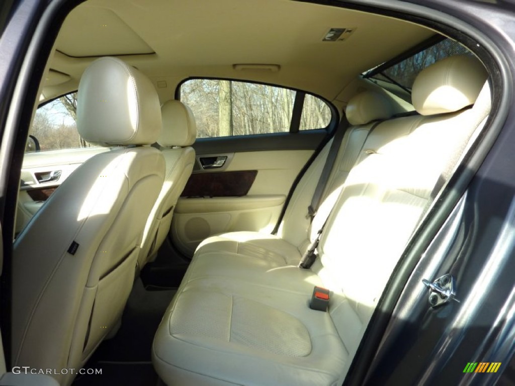 Ivory/Oyster Interior 2009 Jaguar XF Premium Luxury Photo #75634333