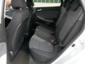 2013 Hyundai Accent Black Interior Rear Seat Photo