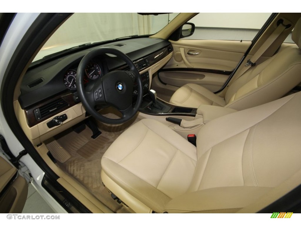 Beige Interior 2011 BMW 3 Series 328i Sedan Photo #75634698
