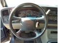 Graphite/Medium Gray 2002 Chevrolet Suburban 2500 LT 4x4 Steering Wheel