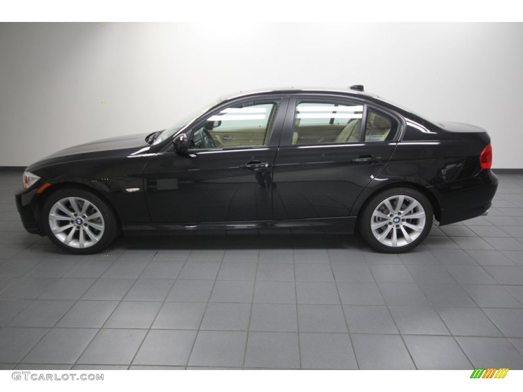 Black Sapphire Metallic 2011 BMW 3 Series 328i Sedan Exterior Photo #75635208