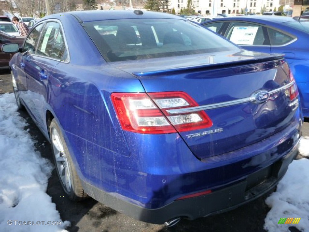 2013 Taurus Limited AWD - Deep Impact Blue Metallic / Charcoal Black photo #2
